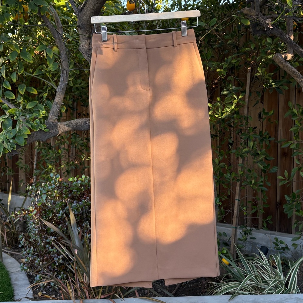 Babaton Tan Pencil Skirt